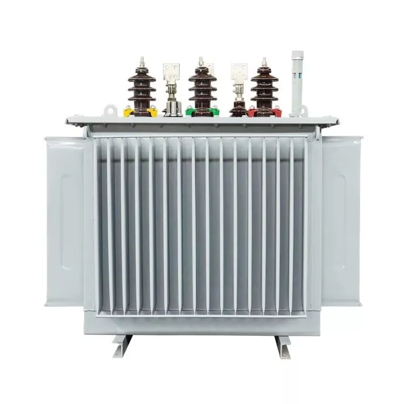 Transformator trójfazowy zanurzony w oleju o mocy 500 kVA